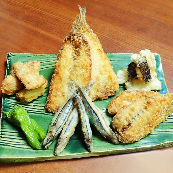 魚のフライと唐揚げセット(5種セット・送料込）